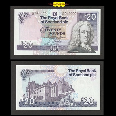 1992 Royal Bank of Scotland Plc £20